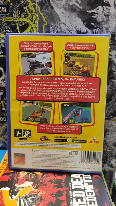 Action Man A.T.O.M Alpha Teens | PS2 | Sklep | Kraków |Wysyłka|Wymiana