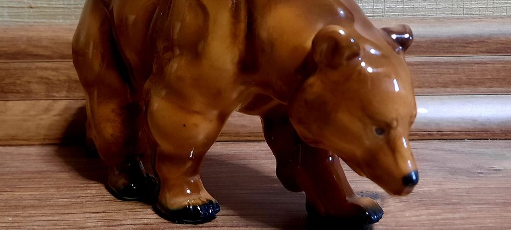 Статуэтка"Бурый медведь"Hutschenreuther Германия.См.все мои объявления