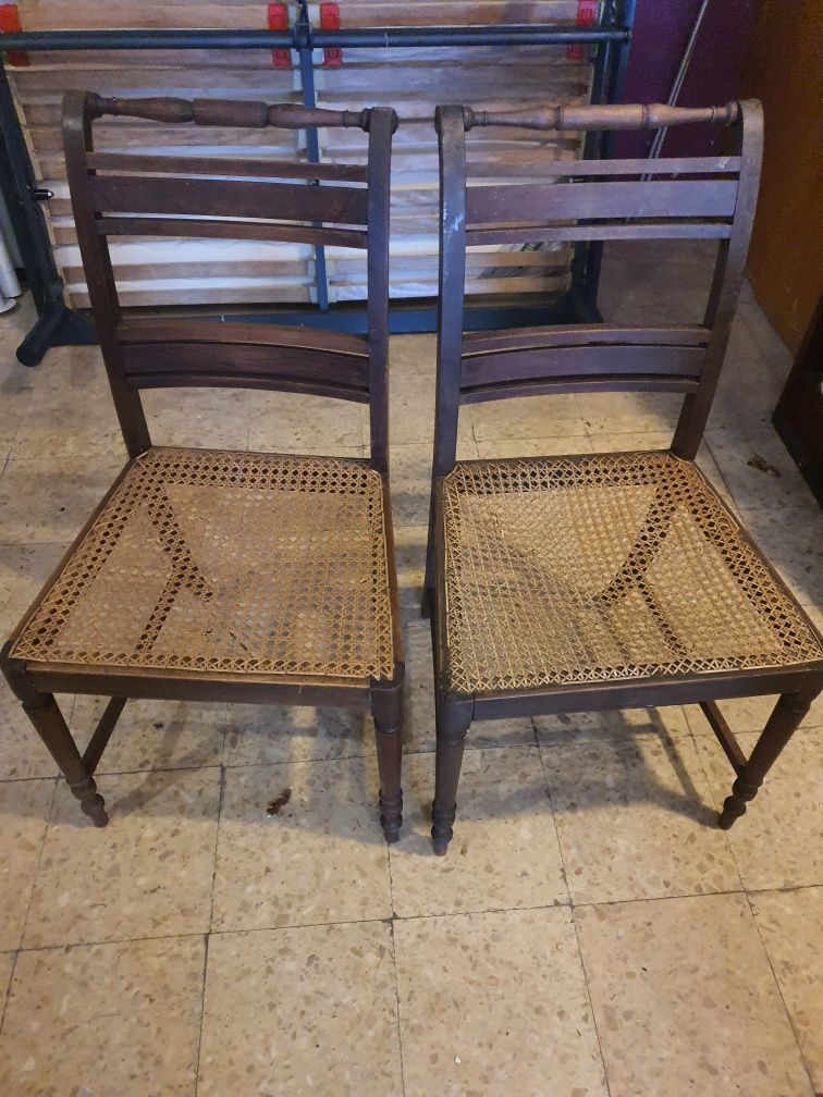 Cadeiras  palhinha