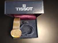 Tissot quartz zegarek pozłacany 10 mikronów