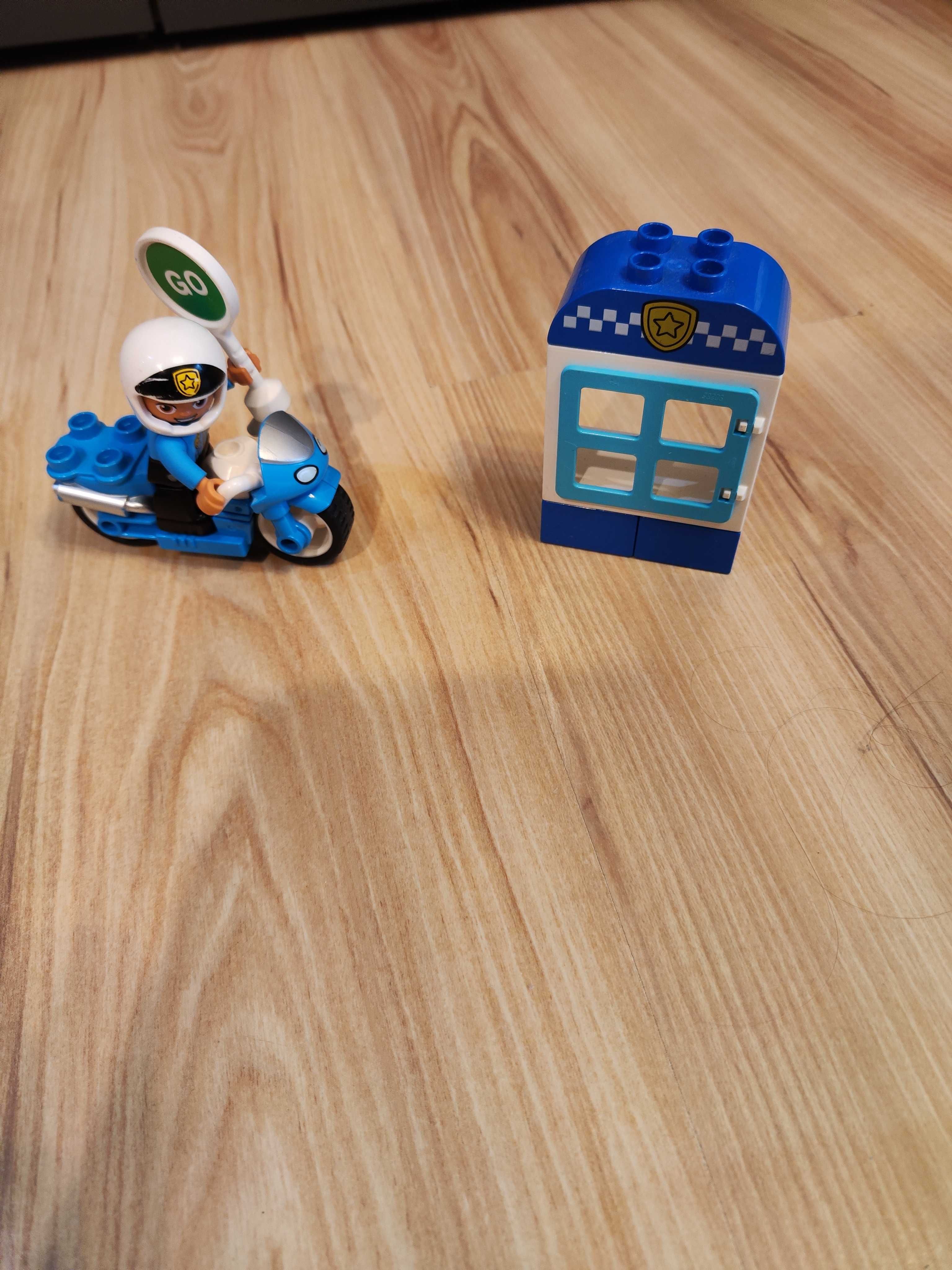 LEGO Duplo motocykl policjanta