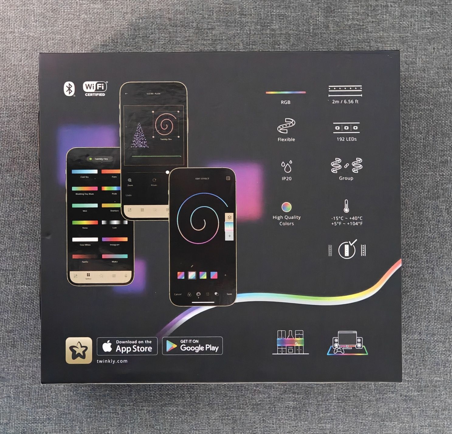 Twinkly Flex elastyczna listwa LED RGB 2m Nowa