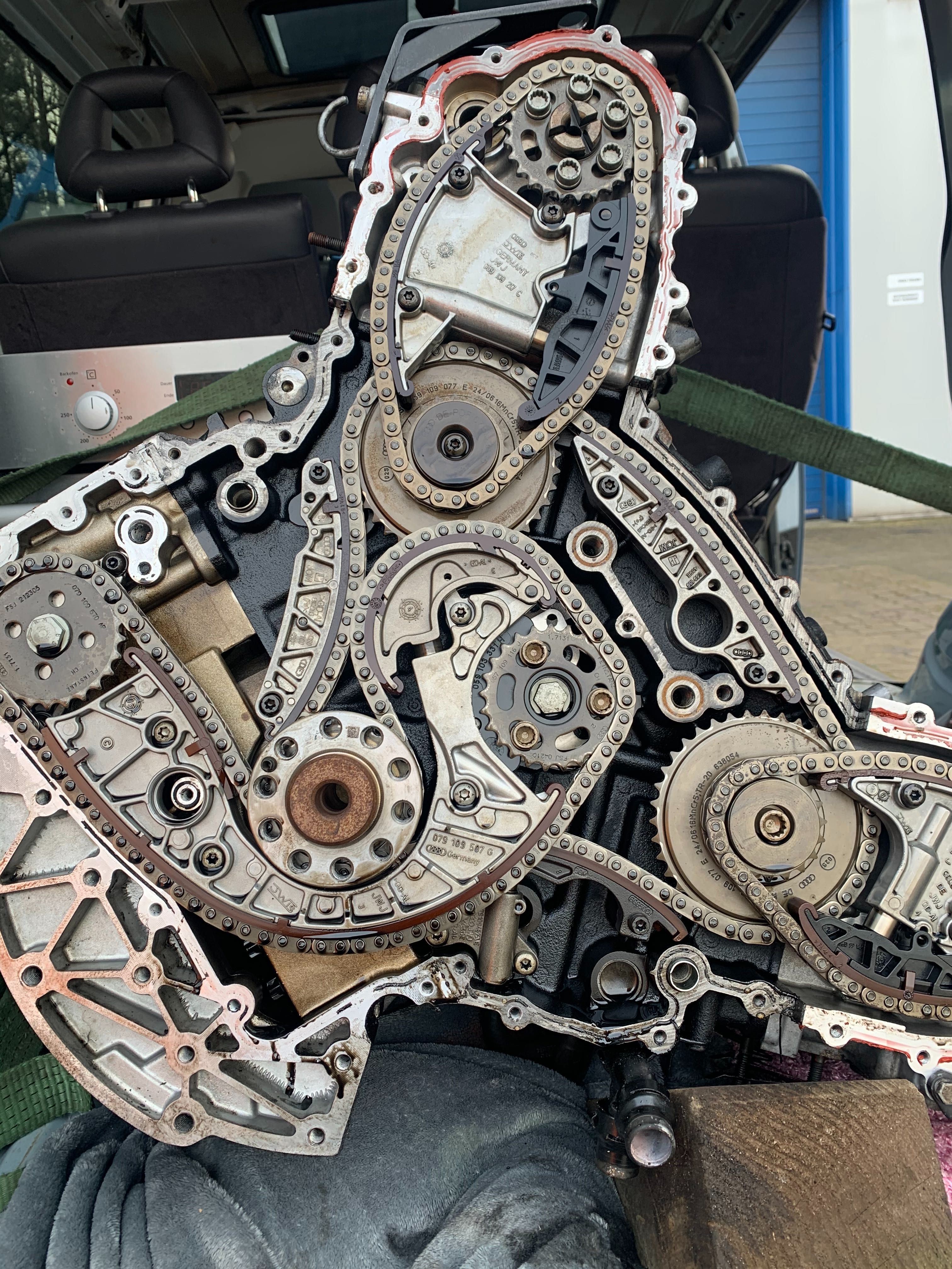 Мотор 3.0 тди v6 на запчасти