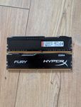 DDR4 2x8GB (16GB) HyperX Fury 2400MHz CL15