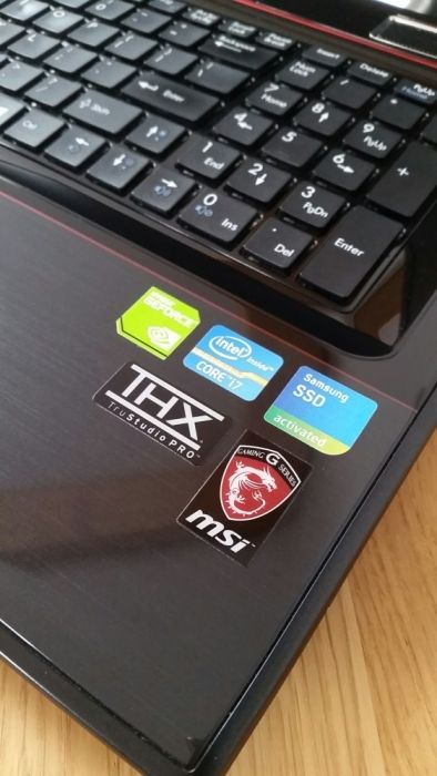 Laptop ge70 -17,3” laptop+zasilacz+torba
