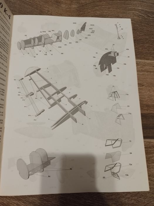 Model kartonowy Messerschmitt Me-109 K4