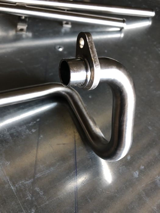 Tubo de água em inox para range Rover p38