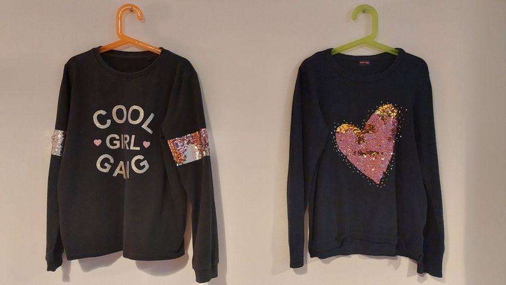 Sweterek i bluza 146/152 - 20zl/szt