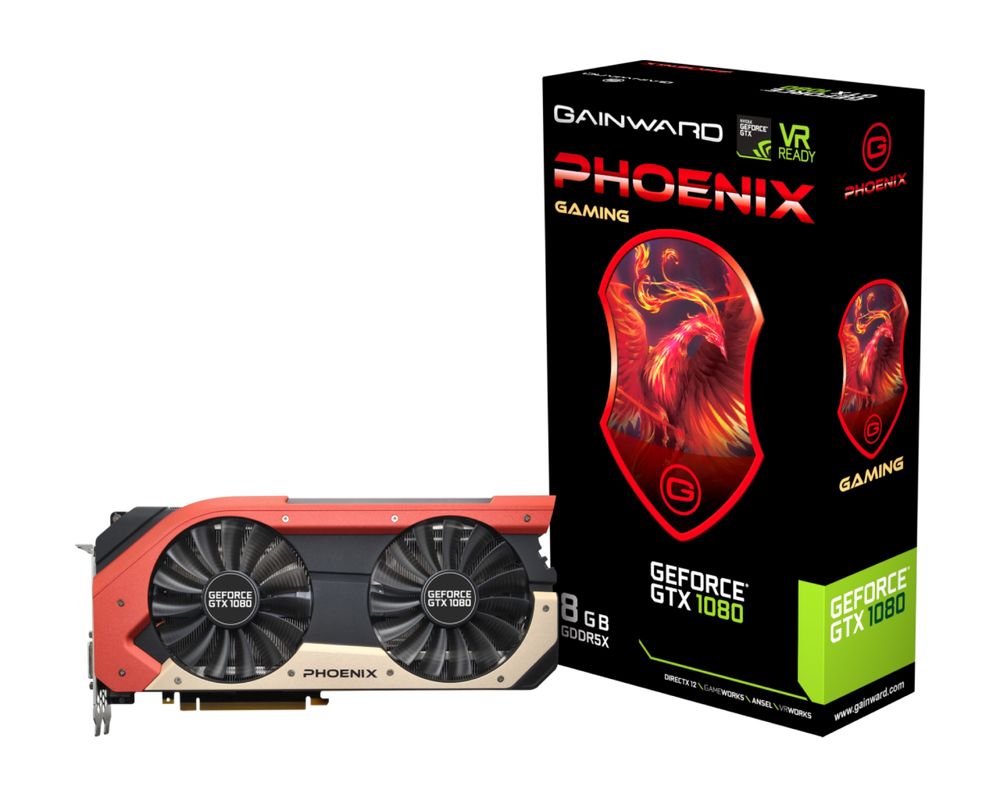 Видеокарта Gainward GeForce GTX 1080 Phoenix GS 8GB