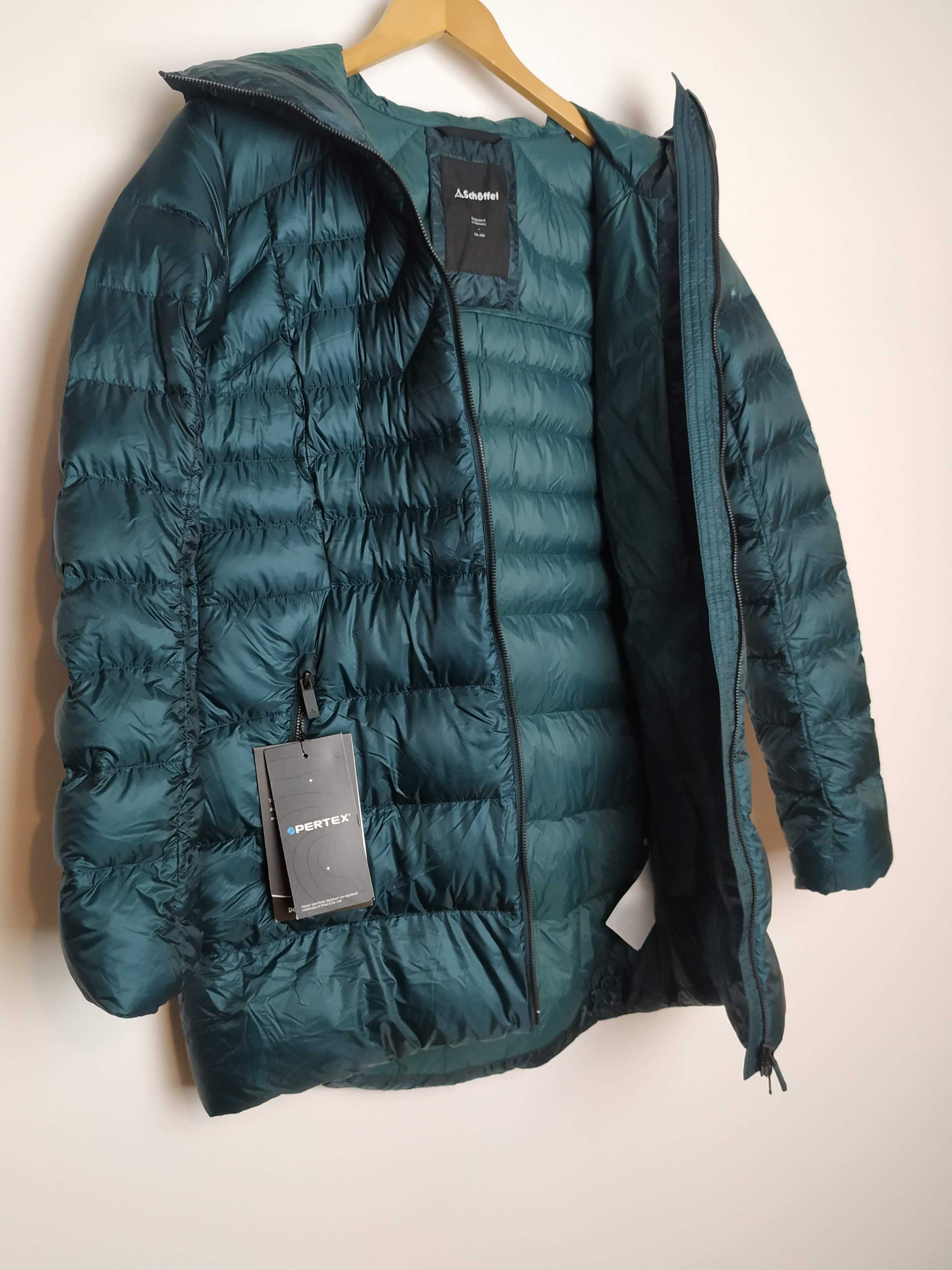 Kurtka puchowa Schoffel Down Parka Nowa -85% płaszcz zimowy damski 36