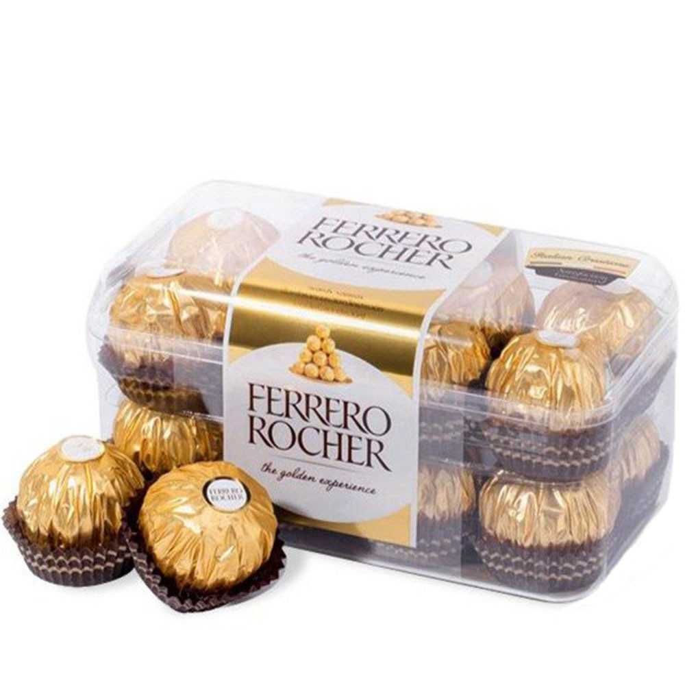 Шоколадні Цукерки  Ferrero Rocher, 200 г. (16 цукерок) гурт та роздріб