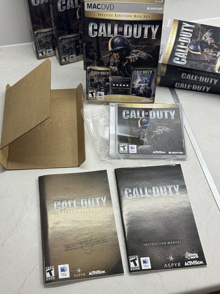 Нова Запакована Call of Duty Deluxe Edition Box КОЛЕКЦІЙНА