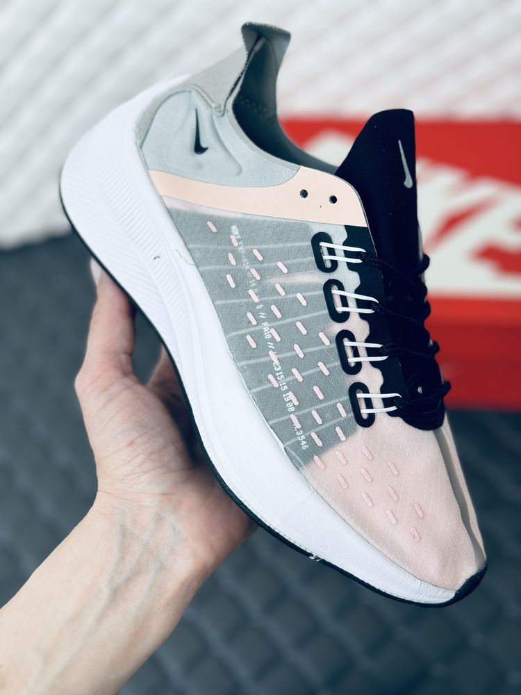 Кроссовки женские Nike exp-14 grey-nude кросовки Найк весна