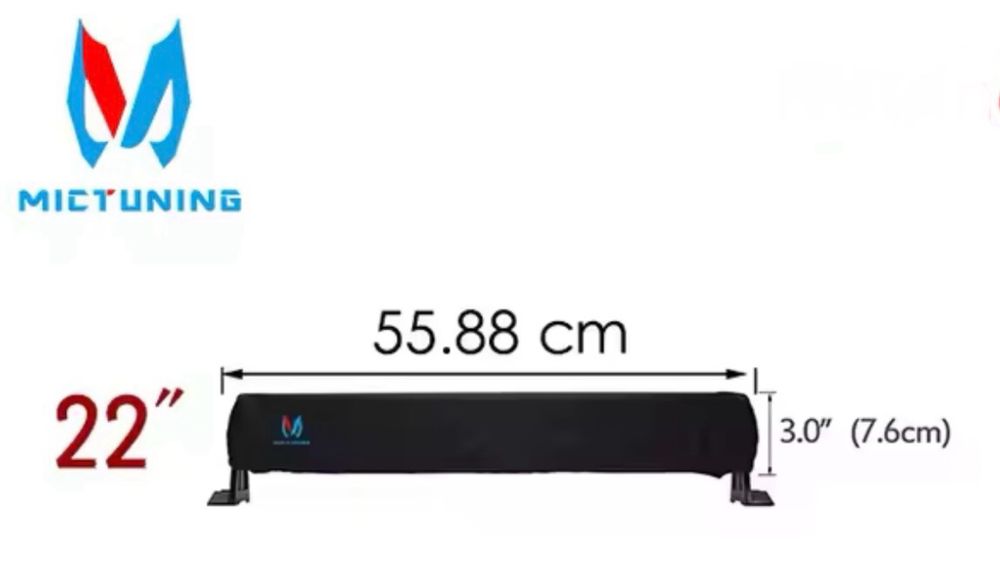 Capa p/ barra led 55cm