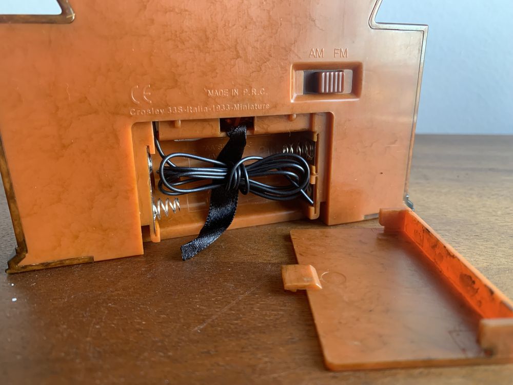 Rádios miniatura de colecção