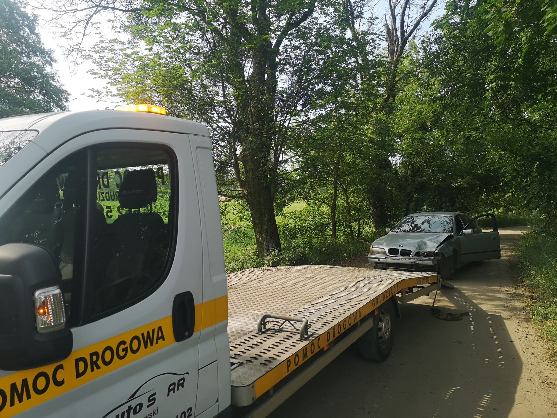 Pomoc Drogowa Grudziądz Autostrada A1 Holowanie  Laweta  Auto laweta