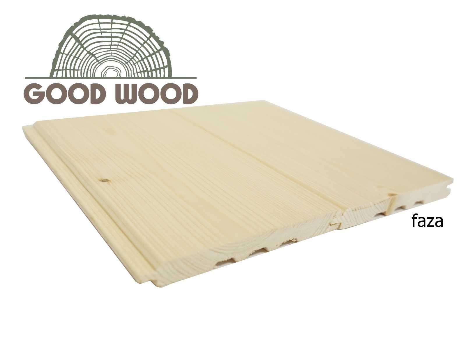 Podbitka 14x121 mm boazeria drewno panele deski do sauny ESTOŃSKIE