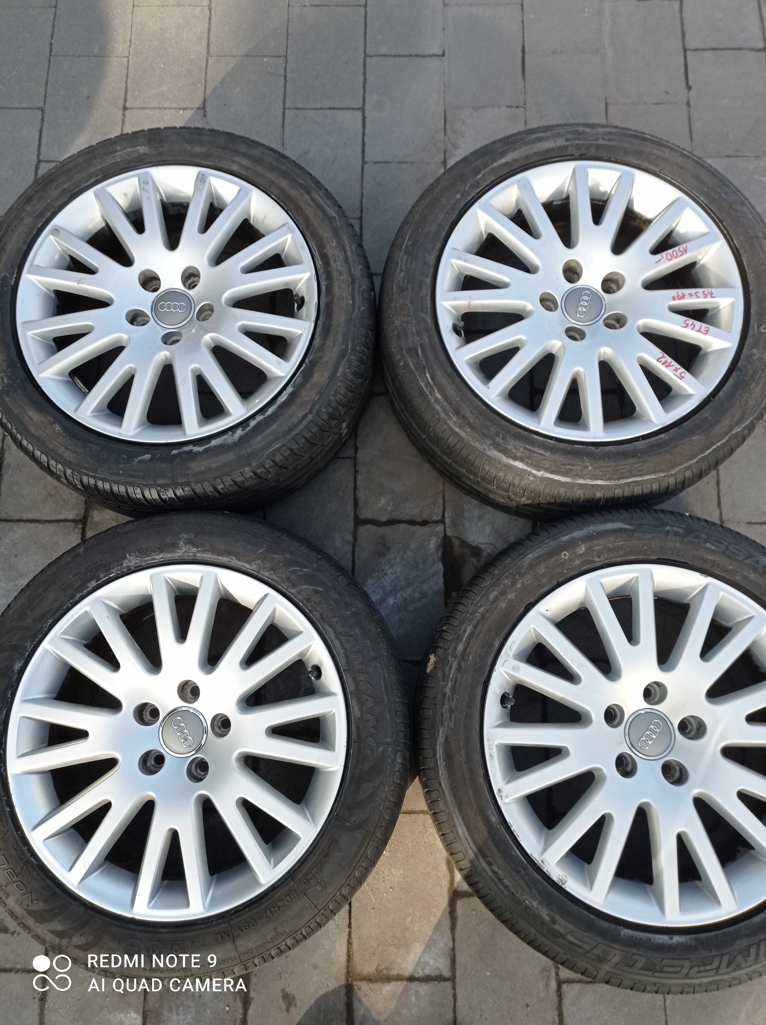 Felgi aluminiowe Audi 7,5Jx17",5x112,ET 45 nr7