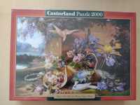Castorland puzzle 2000 Elegant still life with Flowers Eugene Bidau