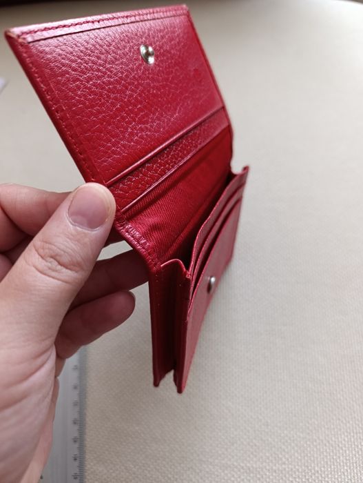 Гаманець-візитниця з телячої шкіри