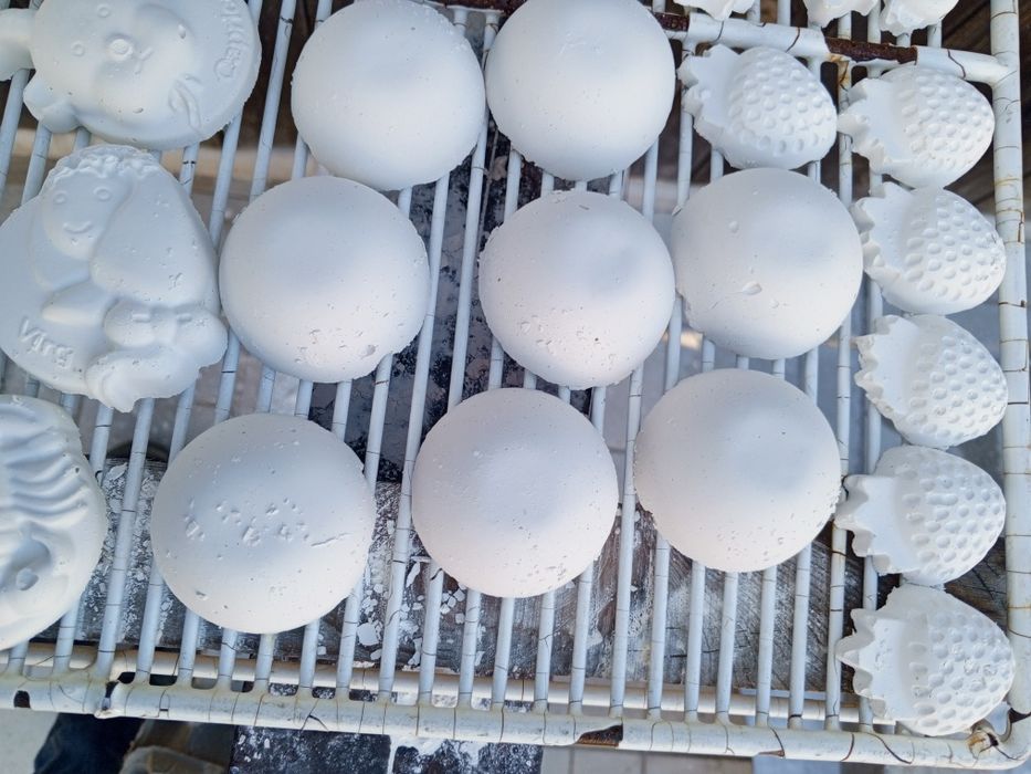 Меловая пыль прессованная в формы