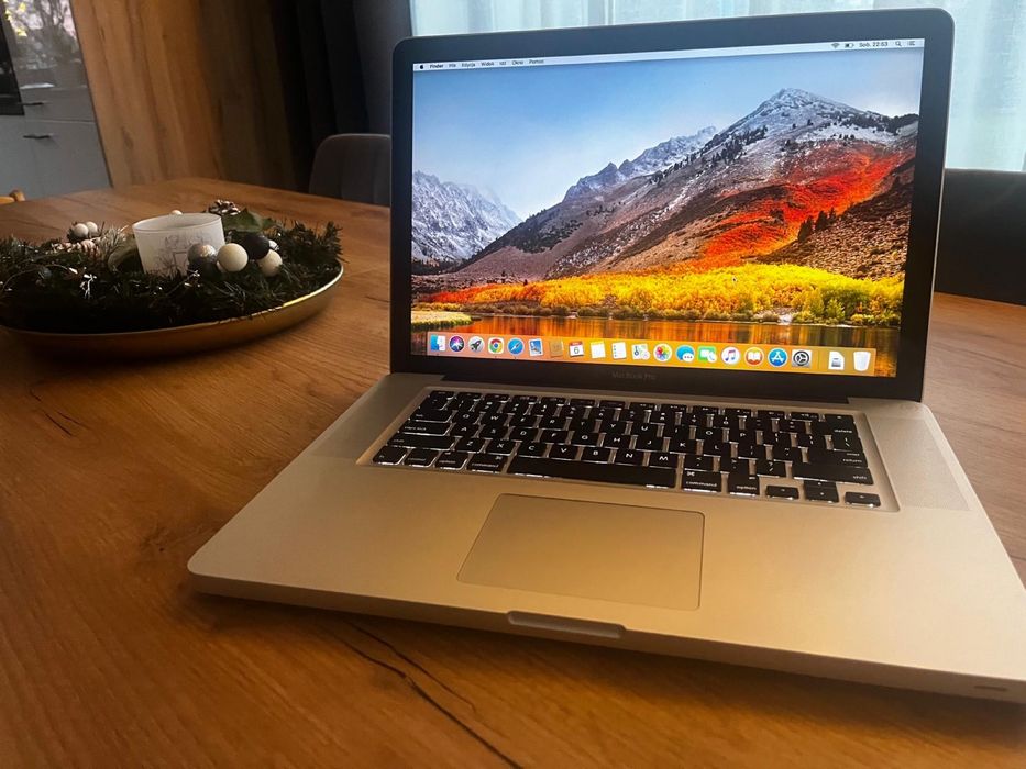 MacBook Pro 15”/ i7/ 16 GB RAM/ SSD 240 GB/ High Sierra