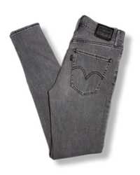 Spodnie jeansowe Levi's rurki Mile high super skinny z wysokim stanem