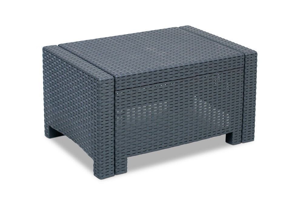 Komplet rattan technorattan sofa krzesła stolik meble na taras ogród