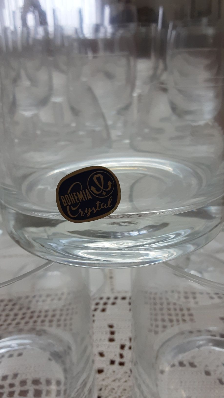 Serviço de copos cristal BOHEMIA 42 copos