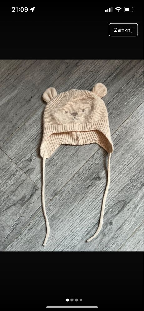 Czapka niemowleca H&M