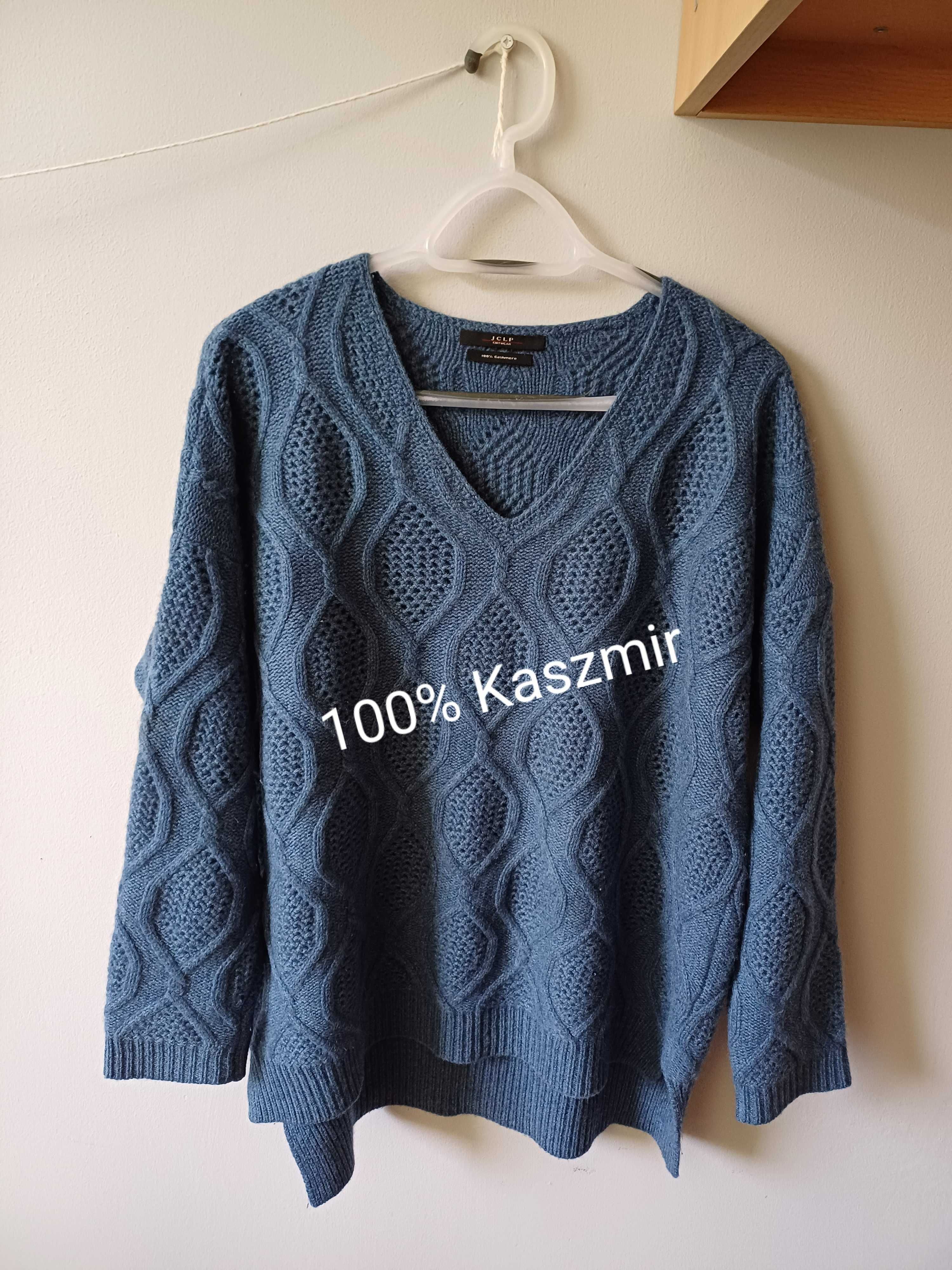 Kaszmirowy sweter JCLP Knitwear rozmiar XL