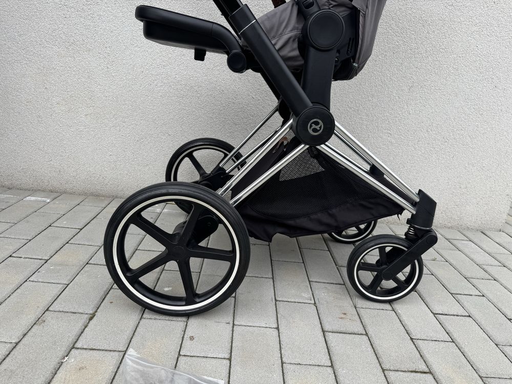 Spacerówka Cybex Priam 4.0 Soho Grey / Chrome Brown