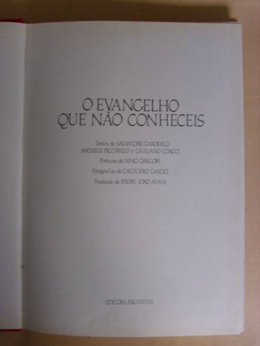 O Evangelho que não conheceis por Salvatore Garofalo