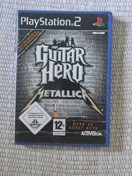 Jogo Guitar Hero Metallica Playstation 2
