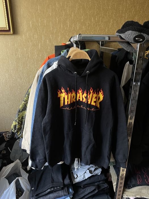 Худі Thrasher Flame Logo Baggy Hoodie