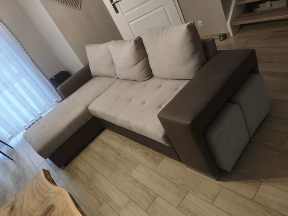 Narożnik z funkcją spania