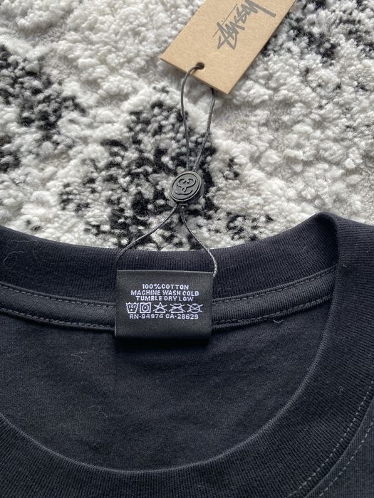 Stussy Fuzzy Dice Tee czarna XL