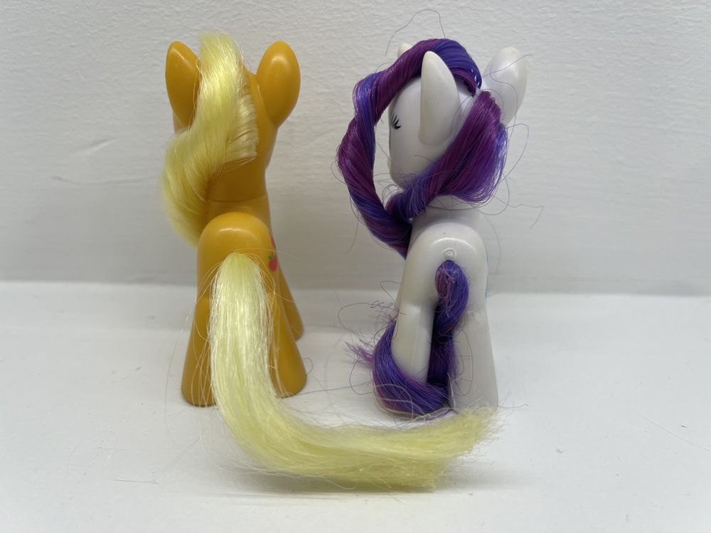 Koniki Rarity i Applejack My Little Pony g4