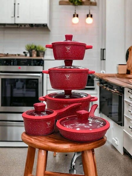 Набір кухонного посуду з гранітним покриттям антипригарним Top Kitchen
