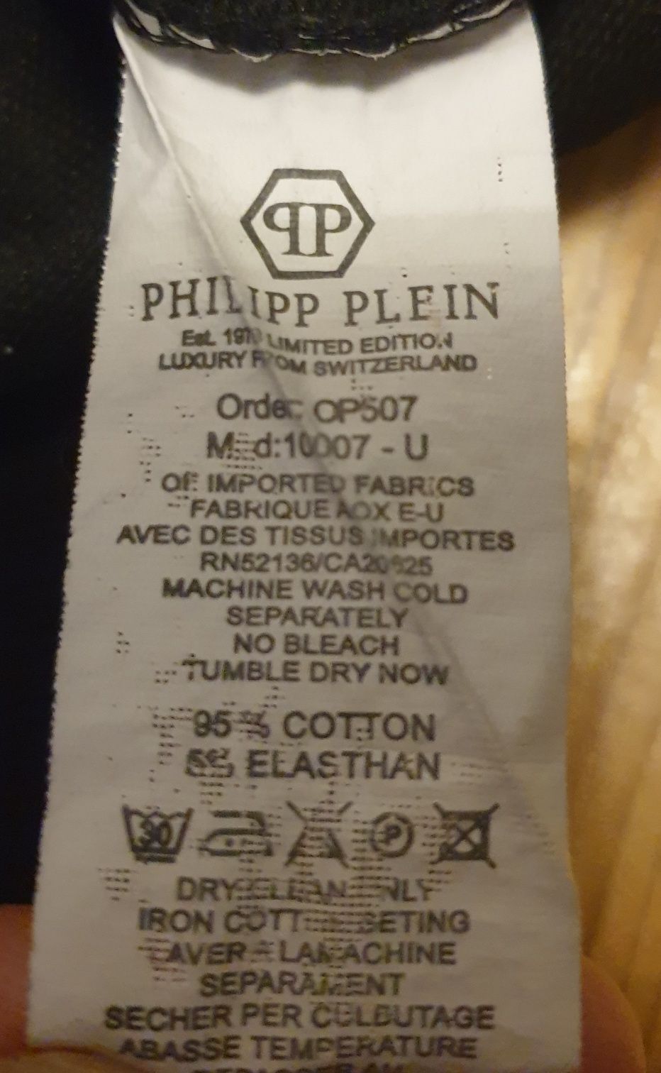 Bawełniana bluza Philipp Plein rozmiar L