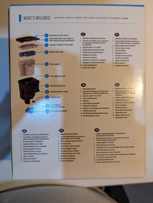 Filtro Seachem Tidal 35