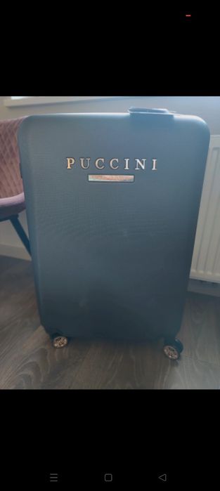 Duża walizka Puccini antracyt