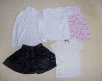 Пакет одежды Школьная одежда для девочки юбка гольф футболка