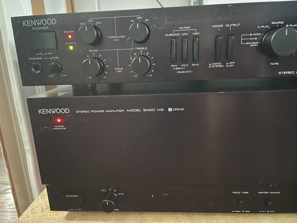 Kenwood Basic M2 przedwzmacniacz C2 preamp końcówka mocy