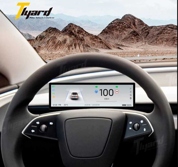 Фірмовий додатковий екран Tlyard  8.8'' CarPlay/Android Auto для TESLA