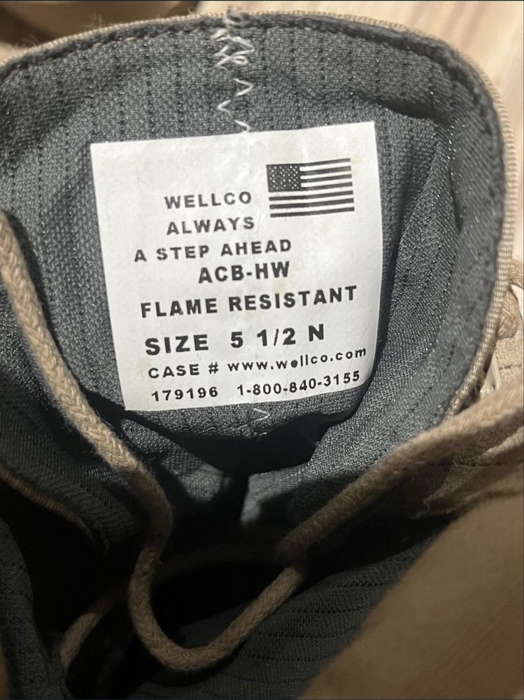 NOWE Buty US Army firmy Wellco rozmiar 5,5 (37-38)