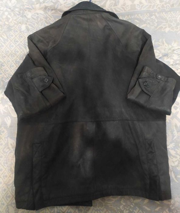 Куртка шкіряна чоловіча осінь/зима вживана розмір 52