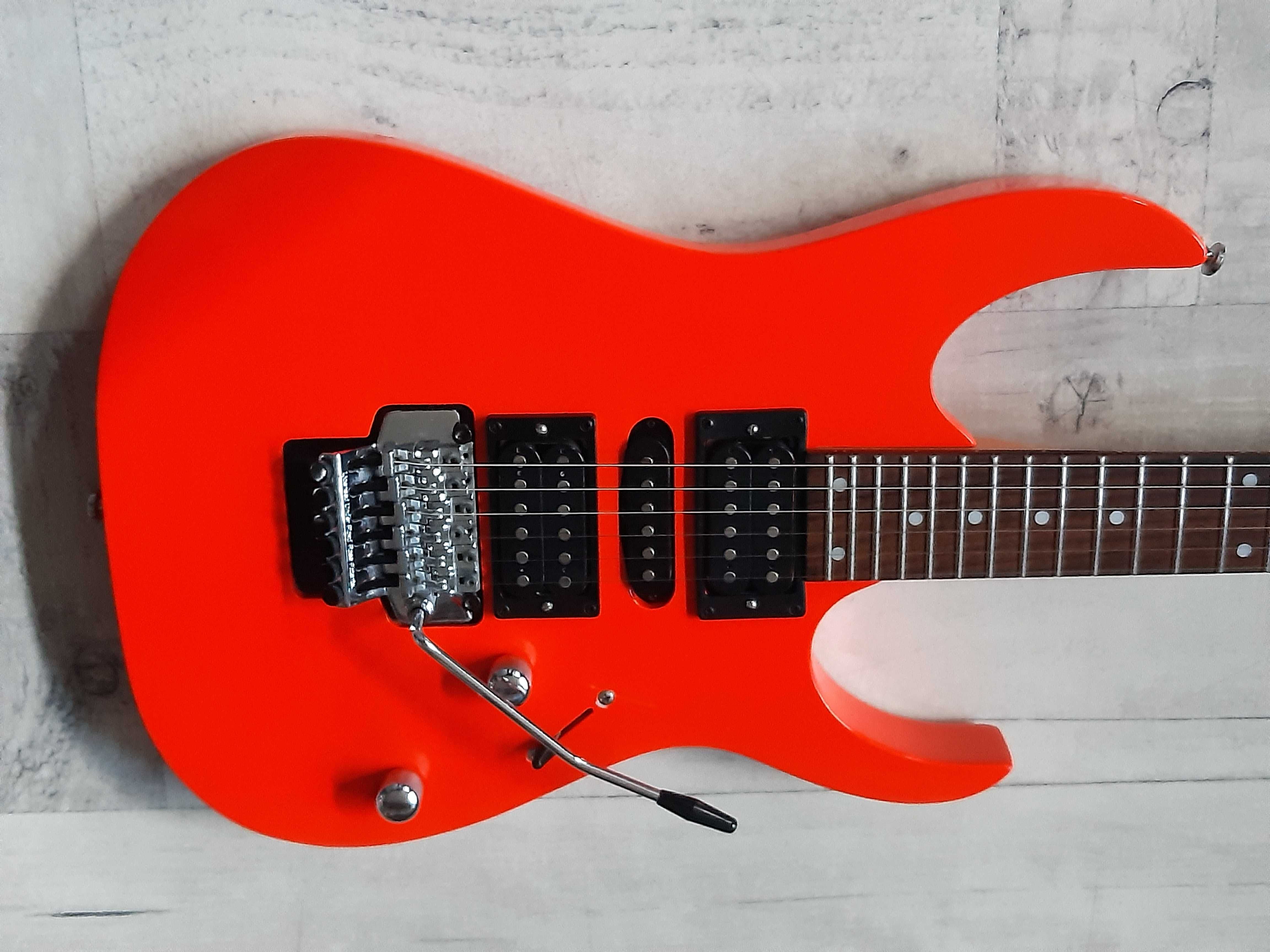 Gitara Ibanez RG 270 Red Orange Neon -Korea 1999r- wysyłka lub zamiana