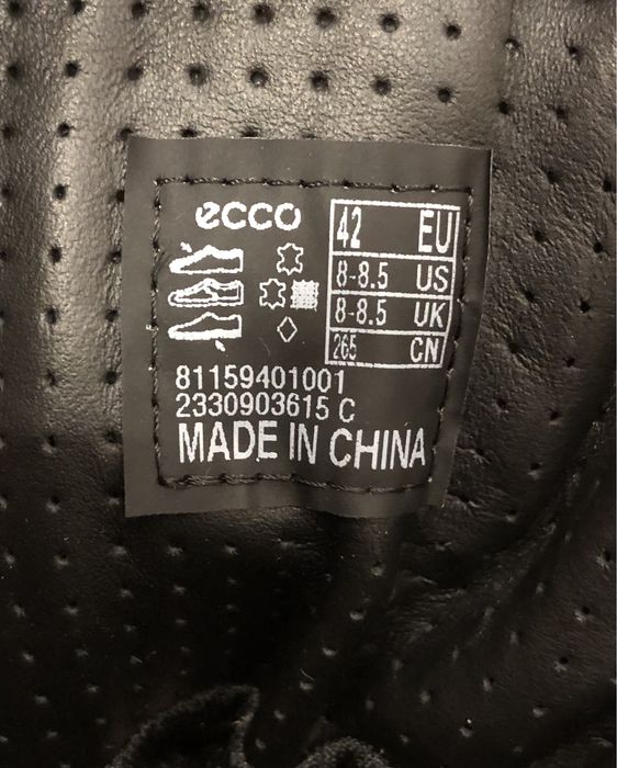 40,41,42,44,45 ECCO Biom чоловічі шкіряні трекінгові черевики