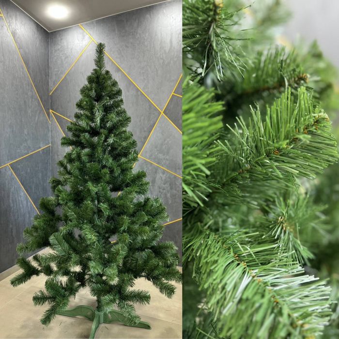 Бюджетна штучна новорічна ялинка Класична Карпатська з пвх